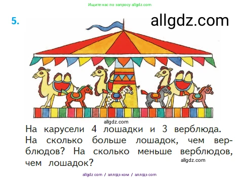 Математика, 1 класс Учебник, авторы: Моро Мария Игнатьевна, Волкова Светлана Ивановна, Степанова Светлана Вячеславовна, издательство Просвещение, Москва, 2023, белого цвета, Часть 2, страница 11, номер 5, Условие