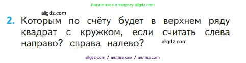 Математика, 1 класс Учебник, авторы: Моро Мария Игнатьевна, Волкова Светлана Ивановна, Степанова Светлана Вячеславовна, издательство Просвещение, Москва, 2023, белого цвета, Часть 2, страница 100, номер 2, Условие