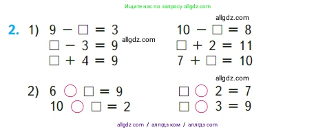 Математика, 1 класс Учебник, авторы: Моро Мария Игнатьевна, Волкова Светлана Ивановна, Степанова Светлана Вячеславовна, издательство Просвещение, Москва, 2023, белого цвета, Часть 2, страница 110, номер 2, Условие