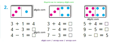 Математика, 1 класс Учебник, авторы: Моро Мария Игнатьевна, Волкова Светлана Ивановна, Степанова Светлана Вячеславовна, издательство Просвещение, Москва, 2023, белого цвета, Часть 2, страница 26, номер 2, Условие