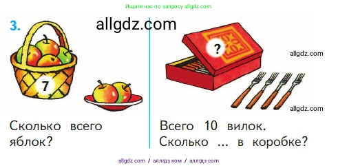 Математика, 1 класс Учебник, авторы: Моро Мария Игнатьевна, Волкова Светлана Ивановна, Степанова Светлана Вячеславовна, издательство Просвещение, Москва, 2023, белого цвета, Часть 2, страница 30, номер 3, Условие