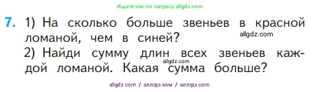 Математика, 1 класс Учебник, авторы: Моро Мария Игнатьевна, Волкова Светлана Ивановна, Степанова Светлана Вячеславовна, издательство Просвещение, Москва, 2023, белого цвета, Часть 2, страница 60, номер 7, Условие