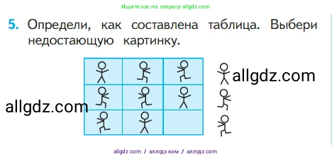 Математика, 1 класс Учебник, авторы: Моро Мария Игнатьевна, Волкова Светлана Ивановна, Степанова Светлана Вячеславовна, издательство Просвещение, Москва, 2023, белого цвета, Часть 2, страница 61, номер 5, Условие