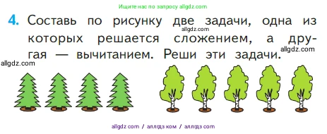 Математика, 1 класс Учебник, авторы: Моро Мария Игнатьевна, Волкова Светлана Ивановна, Степанова Светлана Вячеславовна, издательство Просвещение, Москва, 2023, белого цвета, Часть 2, страница 73, номер 4, Условие