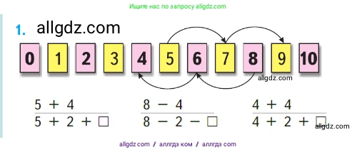 Математика, 1 класс Учебник, авторы: Моро Мария Игнатьевна, Волкова Светлана Ивановна, Степанова Светлана Вячеславовна, издательство Просвещение, Москва, 2023, белого цвета, Часть 2, страница 8, номер 1, Условие