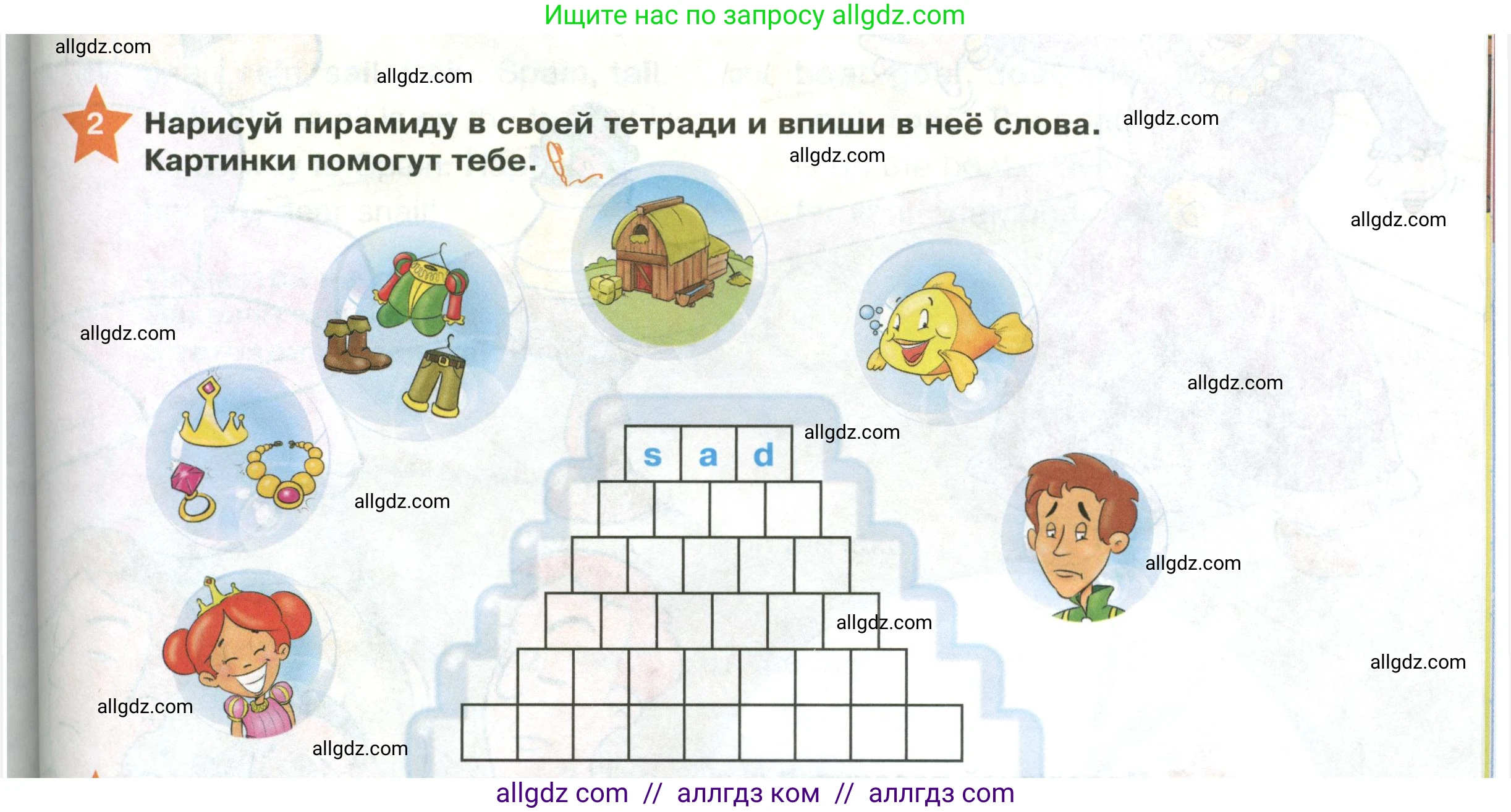 Английский язык (english), 2 класс Учебник (Student's book), авторы: Баранова Ксения Михайловна (Baranova Ksenia), Дули Дженни (Dooley Jenny), Копылова Виктория Викторовна (Kopylova Victoria), Мильруд Радислав Петрович (Millrood Radislav), Эванс Вирджиния (Evans Virginia), издательство Просвещение, Москва, 2023, белого цвета, Часть ( Part) 1, страница 107, номер 2, Условие