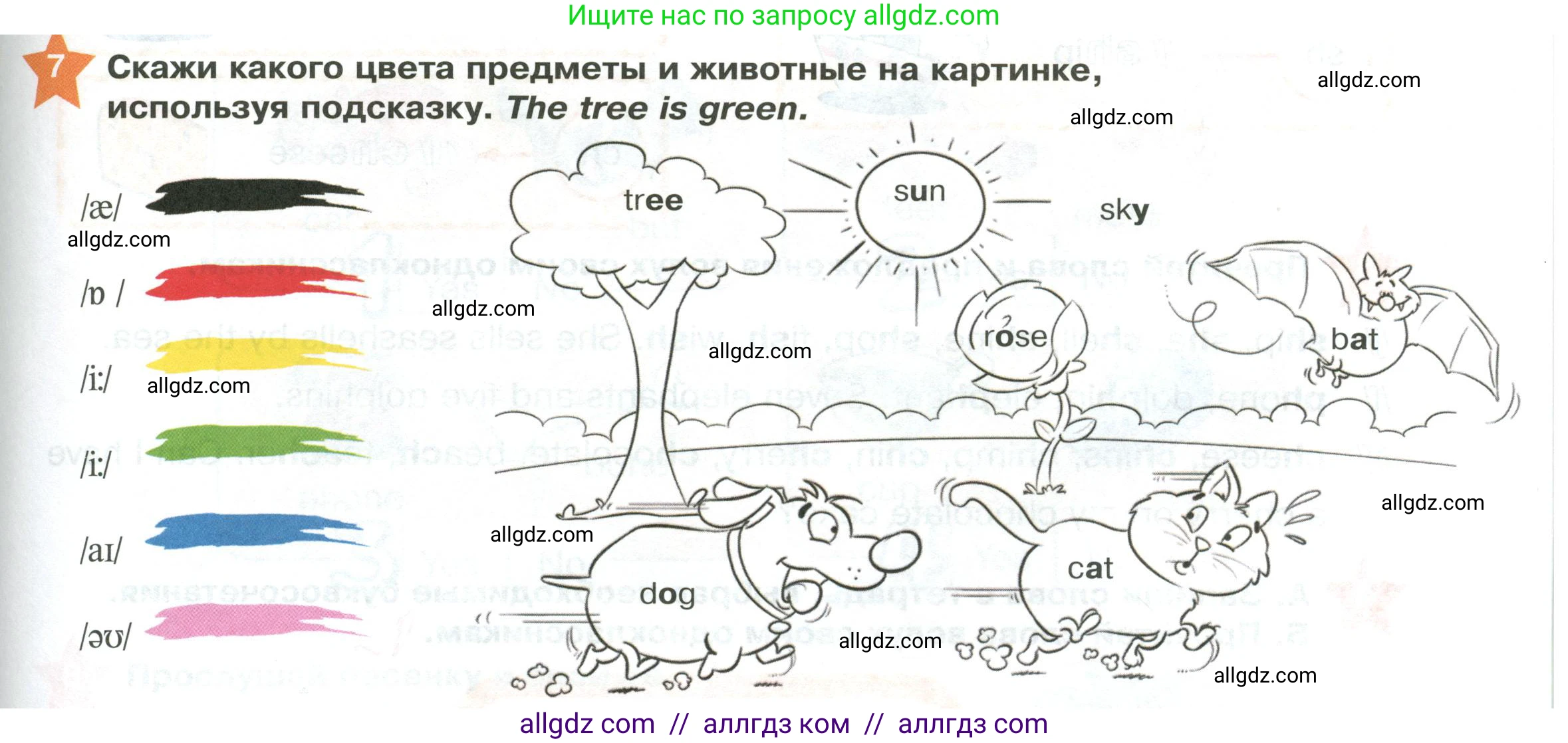 Английский язык (english), 2 класс Учебник (Student's book), авторы: Баранова Ксения Михайловна (Baranova Ksenia), Дули Дженни (Dooley Jenny), Копылова Виктория Викторовна (Kopylova Victoria), Мильруд Радислав Петрович (Millrood Radislav), Эванс Вирджиния (Evans Virginia), издательство Просвещение, Москва, 2023, белого цвета, Часть ( Part) 1, страница 15, номер 7, Условие