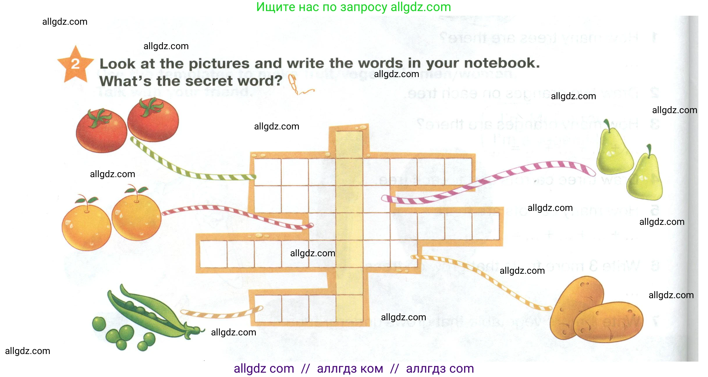 Английский язык (english), 2 класс Учебник (Student's book), авторы: Баранова Ксения Михайловна (Baranova Ksenia), Дули Дженни (Dooley Jenny), Копылова Виктория Викторовна (Kopylova Victoria), Мильруд Радислав Петрович (Millrood Radislav), Эванс Вирджиния (Evans Virginia), издательство Просвещение, Москва, 2023, белого цвета, Часть ( Part) 2, страница 36, номер 2, Условие