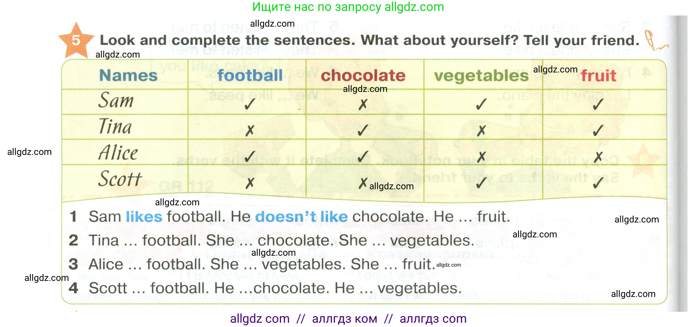 Английский язык (english), 2 класс Учебник (Student's book), авторы: Баранова Ксения Михайловна (Baranova Ksenia), Дули Дженни (Dooley Jenny), Копылова Виктория Викторовна (Kopylova Victoria), Мильруд Радислав Петрович (Millrood Radislav), Эванс Вирджиния (Evans Virginia), издательство Просвещение, Москва, 2023, белого цвета, Часть ( Part) 2, страница 40, номер 5, Условие