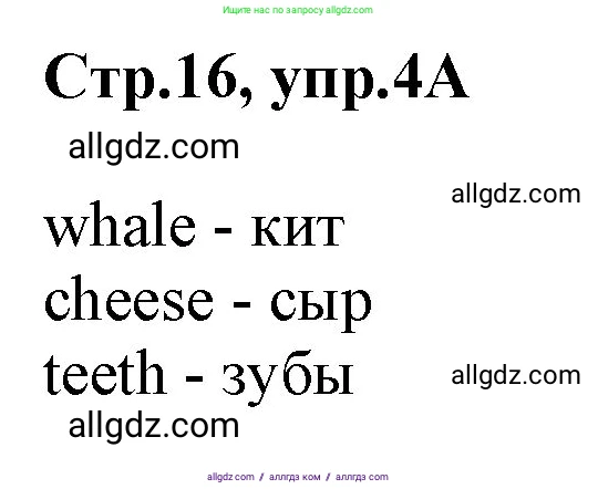 Английский язык (english), 2 класс Учебник (Student's book), авторы: Баранова Ксения Михайловна (Baranova Ksenia), Дули Дженни (Dooley Jenny), Копылова Виктория Викторовна (Kopylova Victoria), Мильруд Радислав Петрович (Millrood Radislav), Эванс Вирджиния (Evans Virginia), издательство Просвещение, Москва, 2023, белого цвета, Часть ( Part) 1, страница 16, номер 4, Решение