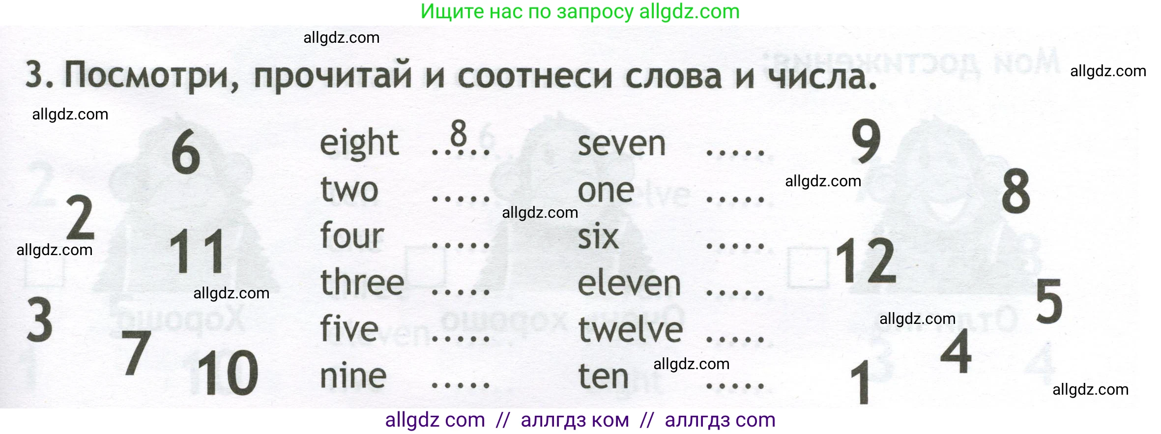 Английский язык (english), 2 класс контрольные задания (test booklet), авторы: Быкова Надежда Ильинична (Bykova Nadezhda), Поспелова Марина Давидовна (Pospelova Marina), Дули Дженни (Dooley Jenny), Эванс Вирджиния (Evans Virginia), издательство Просвещение, Москва, 2023, розового цвета, страница 9, номер 3, Условие