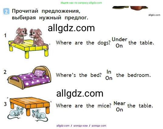 Английский язык (english), 2 класс Учебник (Student's book), авторы: Быкова Надежда Ильинична (Bykova Nadezhda), Бадулина Ольга Ивановна, Поспелова Марина Давидовна (Pospelova Marina), Эванс Вирджиния (Evans Virginia), издательство Просвещение, Москва, 2023, розового цвета, Часть ( Part) 2, страница 59, номер 2, Условие