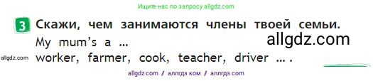 Английский язык (english), 2 класс Учебник (Student's book), авторы: Быкова Надежда Ильинична (Bykova Nadezhda), Бадулина Ольга Ивановна, Поспелова Марина Давидовна (Pospelova Marina), Эванс Вирджиния (Evans Virginia), издательство Просвещение, Москва, 2023, розового цвета, Часть ( Part) 2, страница 17, номер 3, Условие