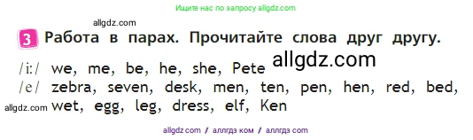 Английский язык (english), 2 класс Учебник (Student's book), авторы: Быкова Надежда Ильинична (Bykova Nadezhda), Бадулина Ольга Ивановна, Поспелова Марина Давидовна (Pospelova Marina), Эванс Вирджиния (Evans Virginia), издательство Просвещение, Москва, 2023, розового цвета, Часть ( Part) 1, страница 66, номер 3, Условие