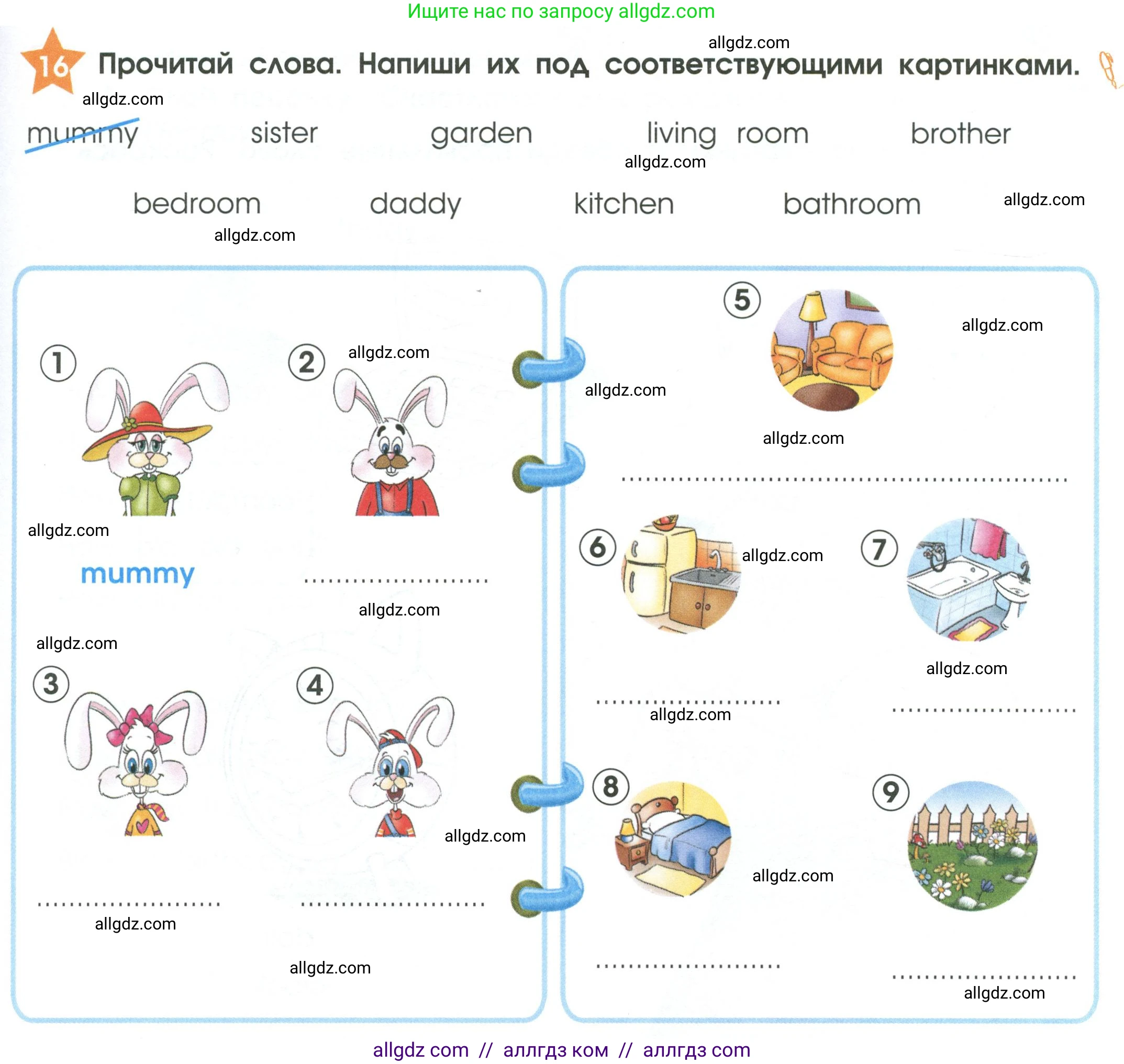 Английский язык (english), 2 класс Рабочая тетрадь (workbook), авторы: Баранова Ксения Михайловна (Baranova Ksenia), Дули Дженни (Dooley Jenny), Копылова Виктория Викторовна (Kopylova Victoria), Мильруд Радислав Петрович (Millrood Radislav), Эванс Вирджиния (Evans Virginia), издательство Просвещение, Москва, 2023, белого цвета, Часть ( Part) 1, страница 21, номер 16, Условие