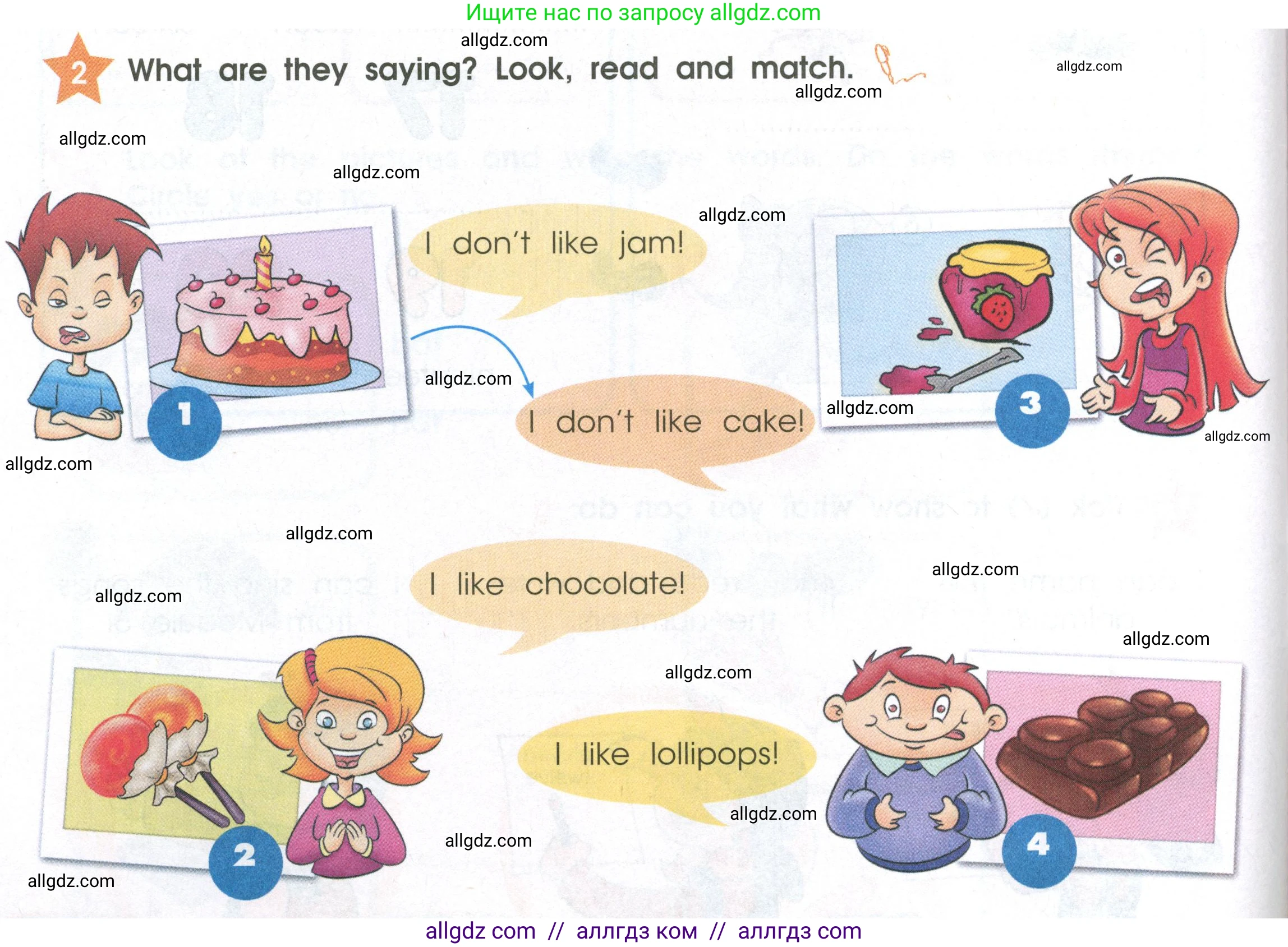 Английский язык (english), 2 класс Рабочая тетрадь (workbook), авторы: Баранова Ксения Михайловна (Baranova Ksenia), Дули Дженни (Dooley Jenny), Копылова Виктория Викторовна (Kopylova Victoria), Мильруд Радислав Петрович (Millrood Radislav), Эванс Вирджиния (Evans Virginia), издательство Просвещение, Москва, 2023, белого цвета, Часть ( Part) 2, страница 14, номер 2, Условие