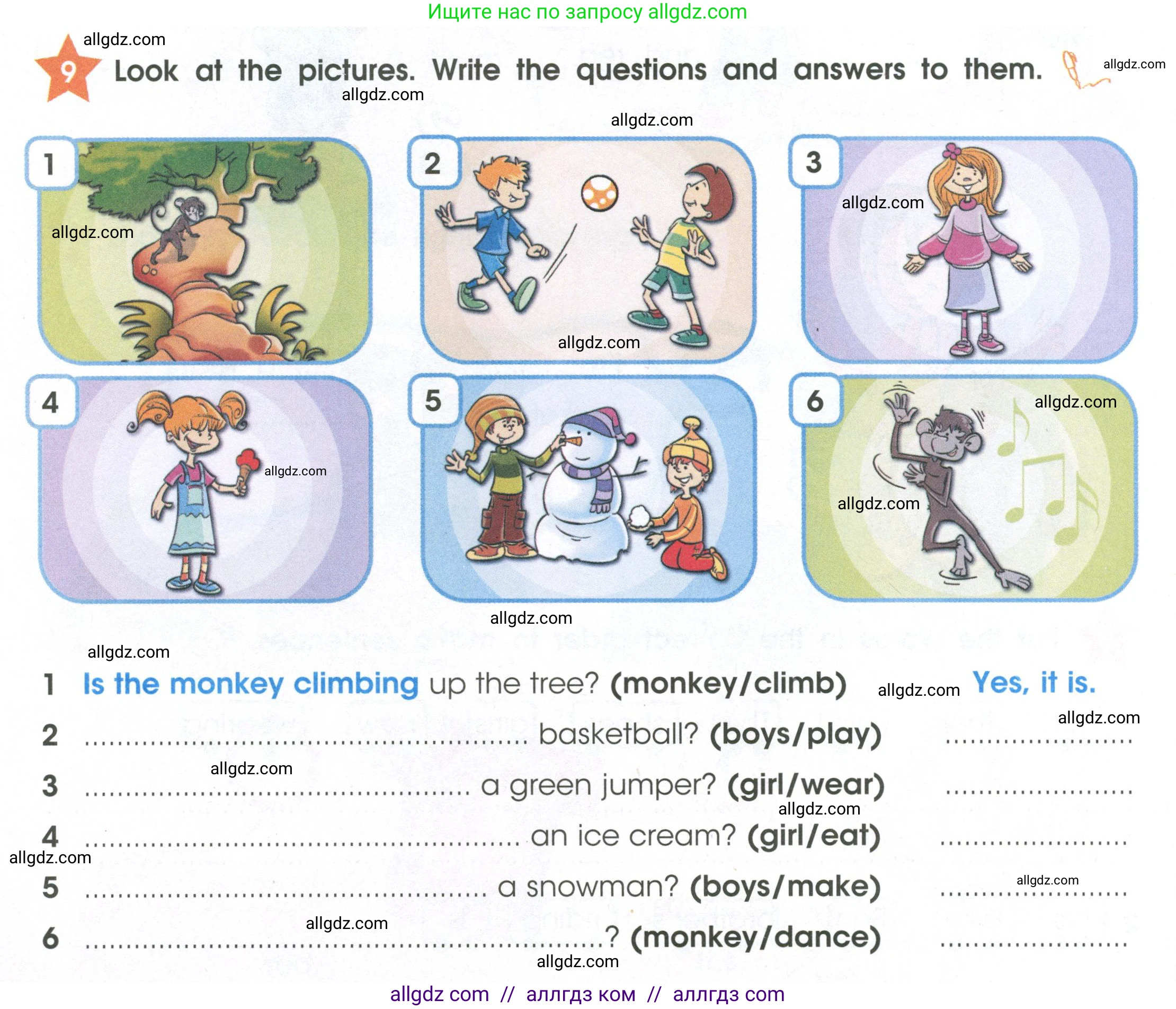 Английский язык (english), 2 класс Рабочая тетрадь (workbook), авторы: Баранова Ксения Михайловна (Baranova Ksenia), Дули Дженни (Dooley Jenny), Копылова Виктория Викторовна (Kopylova Victoria), Мильруд Радислав Петрович (Millrood Radislav), Эванс Вирджиния (Evans Virginia), издательство Просвещение, Москва, 2023, белого цвета, Часть ( Part) 2, страница 40, номер 9, Условие