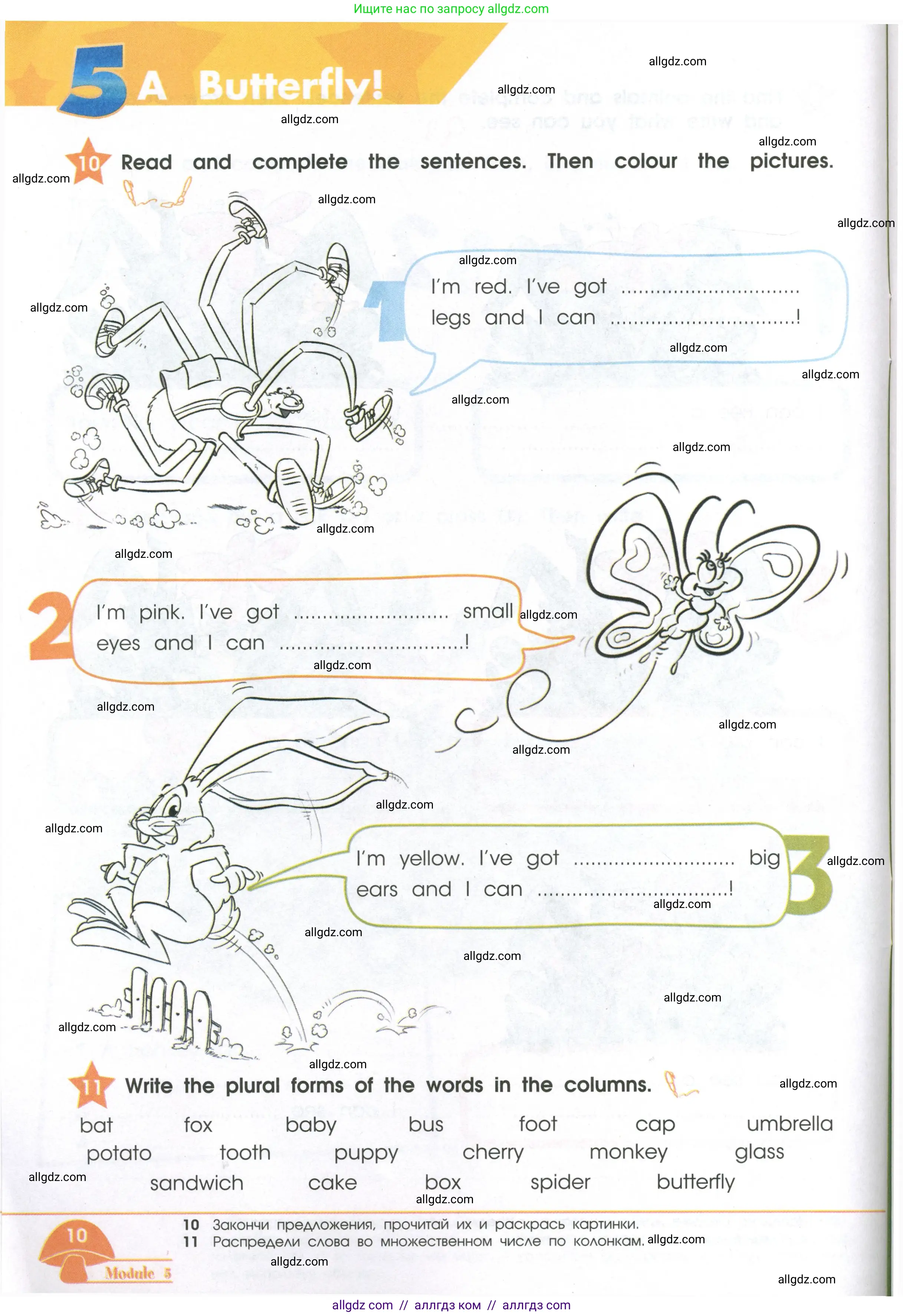 Английский язык (english), 2 класс Рабочая тетрадь (workbook), авторы: Баранова Ксения Михайловна (Baranova Ksenia), Дули Дженни (Dooley Jenny), Копылова Виктория Викторовна (Kopylova Victoria), Мильруд Радислав Петрович (Millrood Radislav), Эванс Вирджиния (Evans Virginia), издательство Просвещение, Москва, 2023, белого цвета, Часть ( Part) 2, страница 10