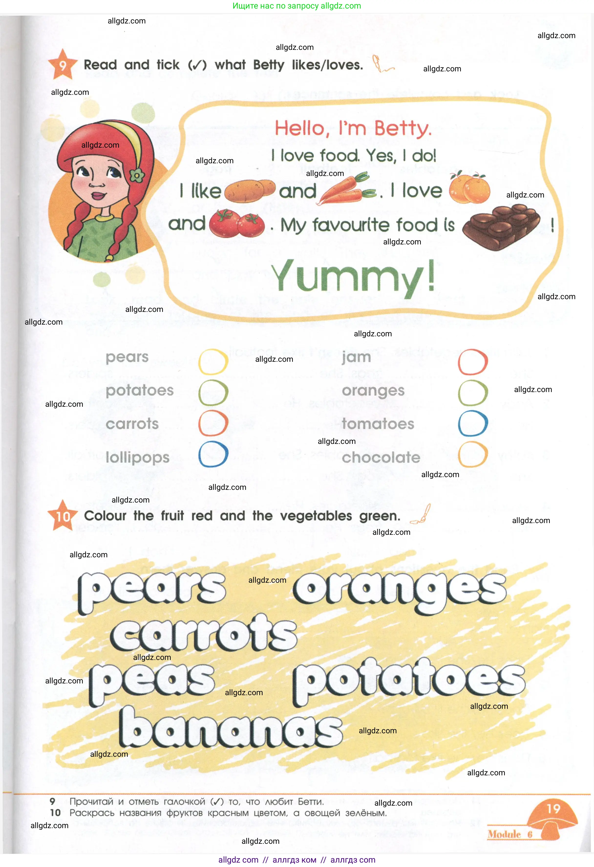 Английский язык (english), 2 класс Рабочая тетрадь (workbook), авторы: Баранова Ксения Михайловна (Baranova Ksenia), Дули Дженни (Dooley Jenny), Копылова Виктория Викторовна (Kopylova Victoria), Мильруд Радислав Петрович (Millrood Radislav), Эванс Вирджиния (Evans Virginia), издательство Просвещение, Москва, 2023, белого цвета, Часть ( Part) 2, страница 19