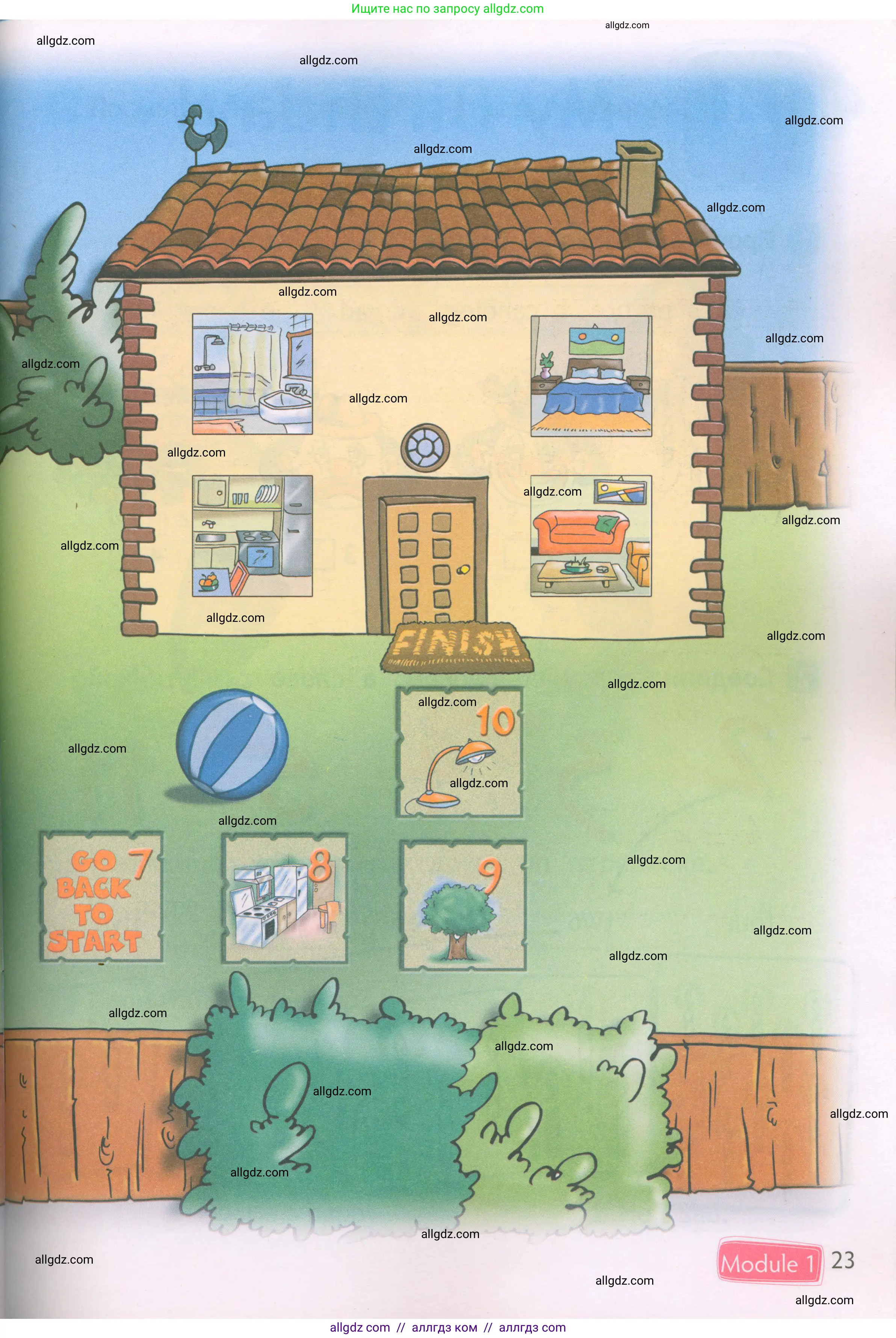 Английский язык (english), 2 класс Рабочая тетрадь (workbook), авторы: Быкова Надежда Ильинична (Bykova Nadezhda), Дули Дженни (Dooley Jenny), Поспелова Марина Давидовна (Pospelova Marina), Эванс Вирджиния (Evans Virginia), издательство Просвещение, Москва, 2023, розового цвета, страница 23