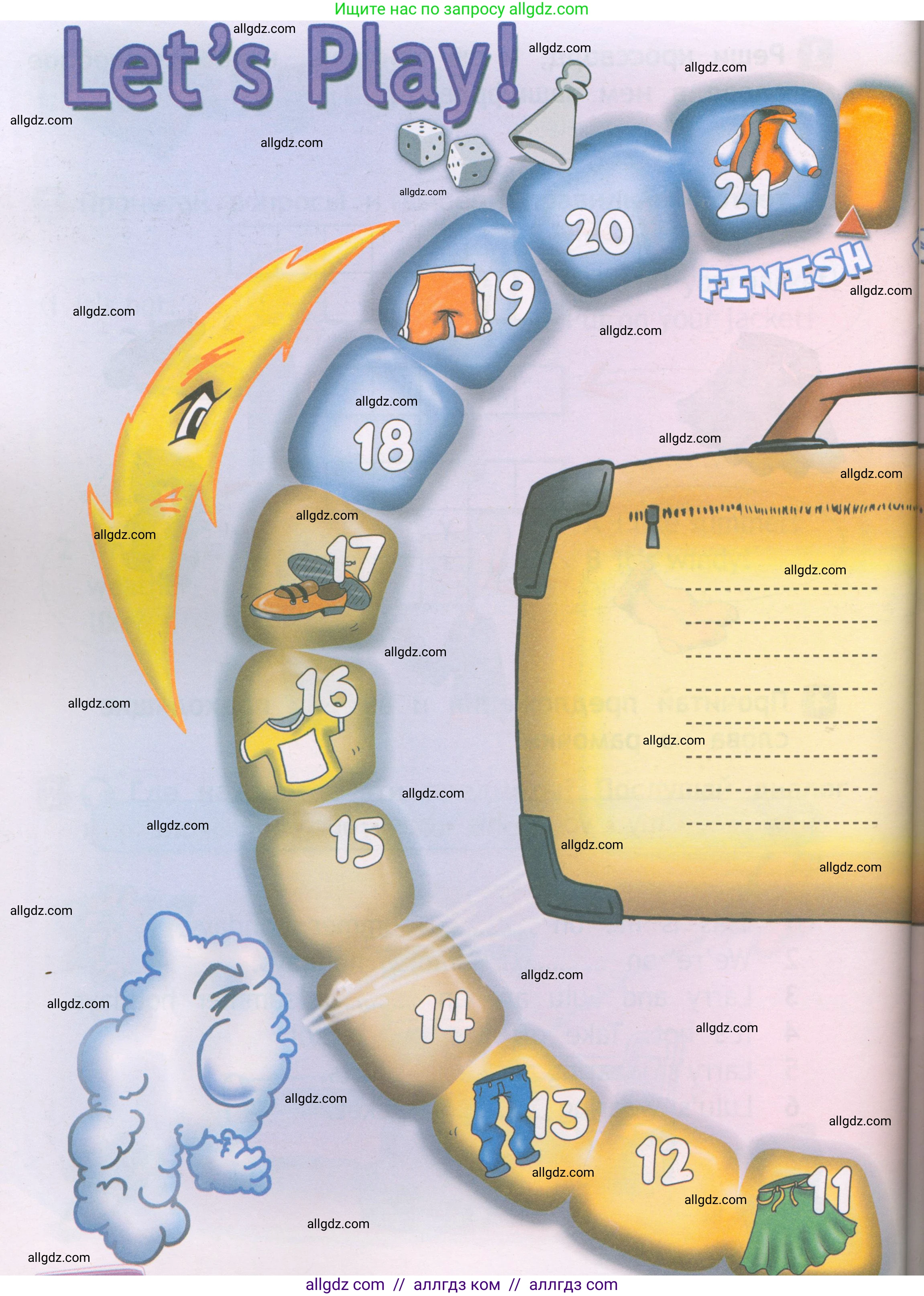 Английский язык (english), 2 класс Рабочая тетрадь (workbook), авторы: Быкова Надежда Ильинична (Bykova Nadezhda), Дули Дженни (Dooley Jenny), Поспелова Марина Давидовна (Pospelova Marina), Эванс Вирджиния (Evans Virginia), издательство Просвещение, Москва, 2023, розового цвета, страница 62, Условие