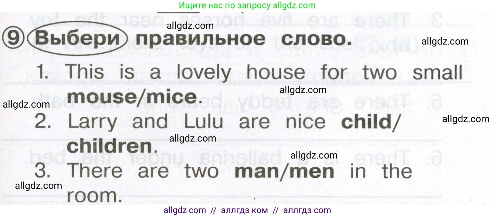Английский язык (english), 2 класс Сборник упражнений, авторы: Быкова Надежда Ильинична (Bykova Nadezhda), Поспелова Марина Давидовна (Pospelova Marina), издательство Просвещение, Москва, 2023, розового цвета, страница 93, номер 9, Условие