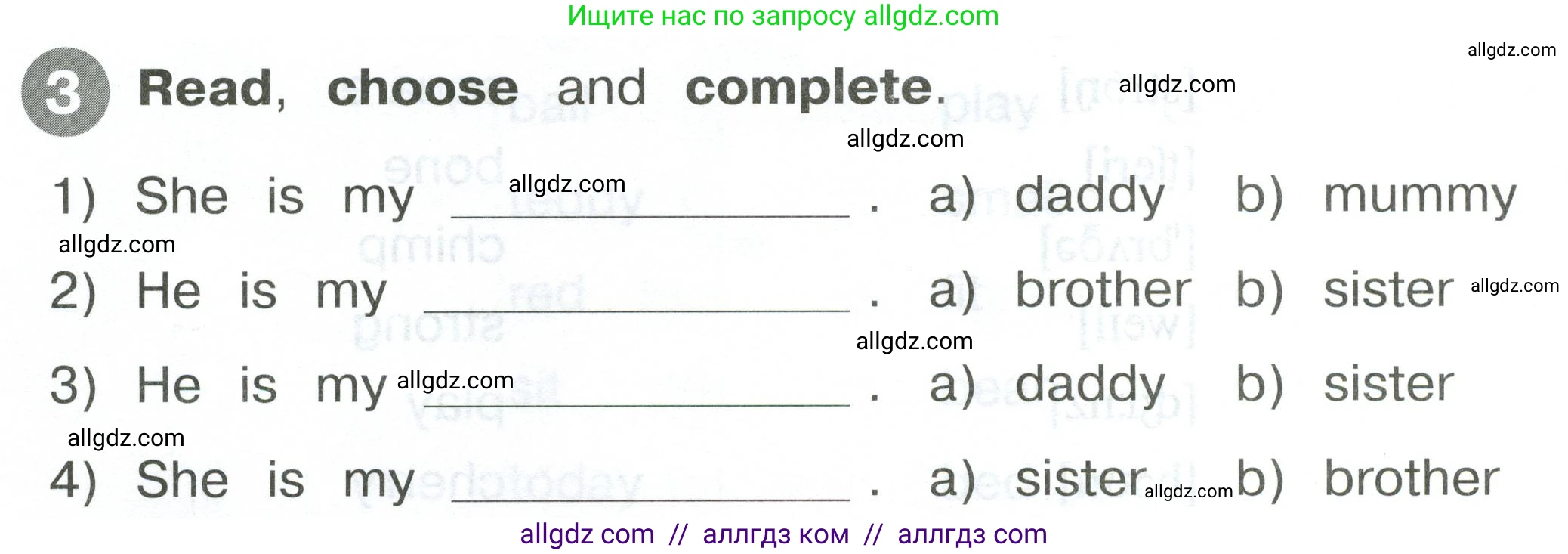 Английский язык (english), 2 класс Сборник упражнений, автор: Котова Марина Петровна, издательство Просвещение, Москва, 2023, белого цвета, страница 40, номер 3, Условие