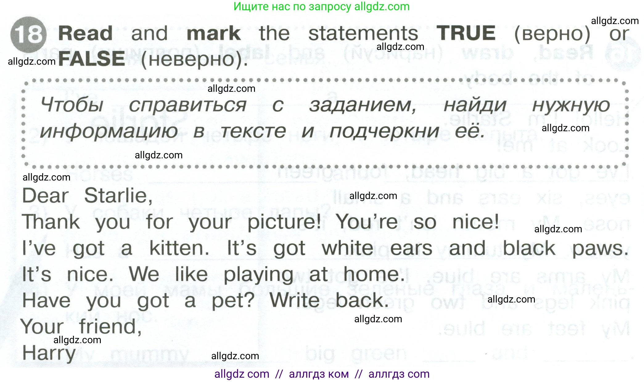 Английский язык (english), 2 класс Сборник упражнений, автор: Котова Марина Петровна, издательство Просвещение, Москва, 2023, белого цвета, страница 66, номер 18, Условие