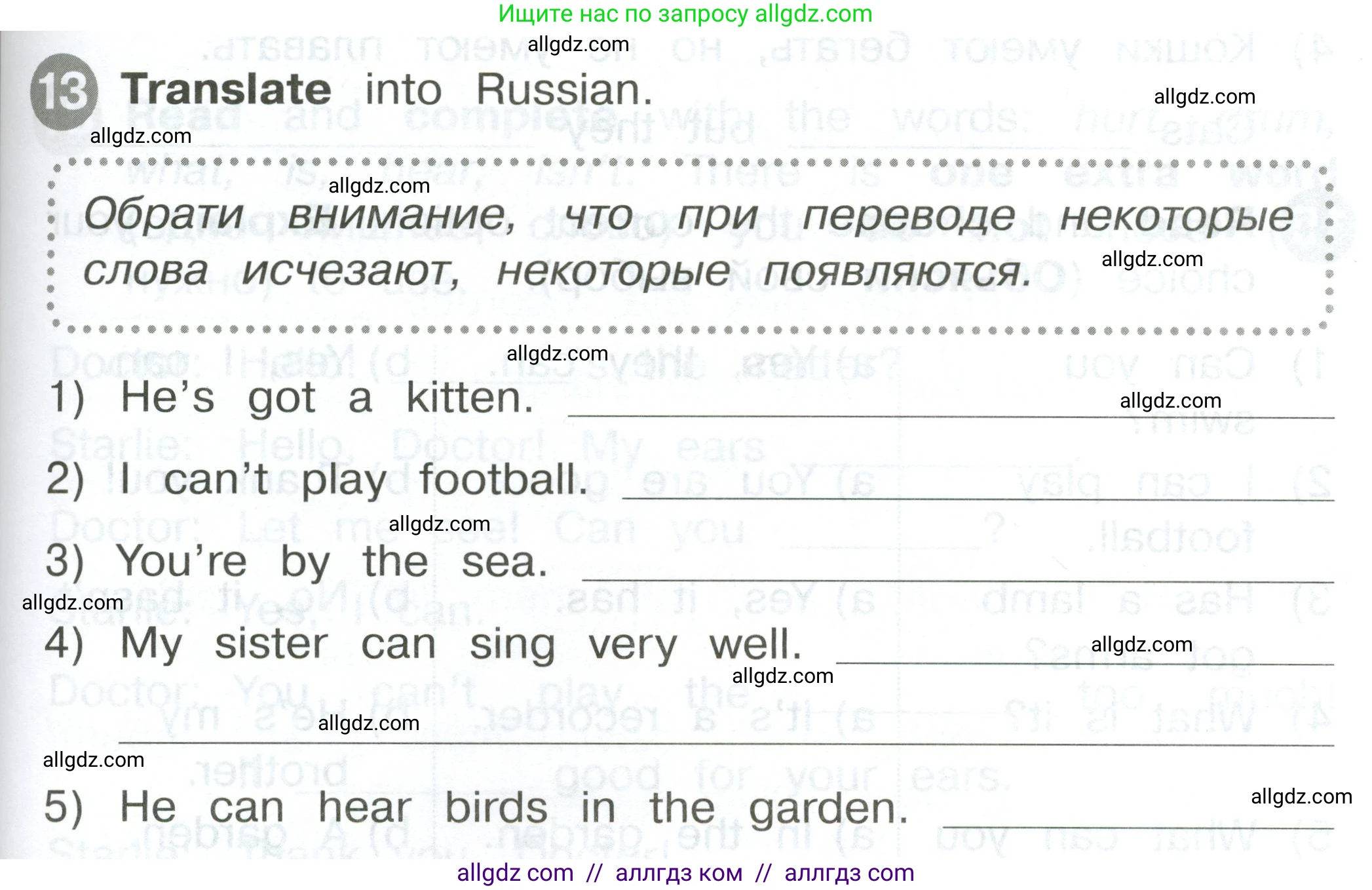 Английский язык (english), 2 класс Сборник упражнений, автор: Котова Марина Петровна, издательство Просвещение, Москва, 2023, белого цвета, страница 73, номер 13, Условие