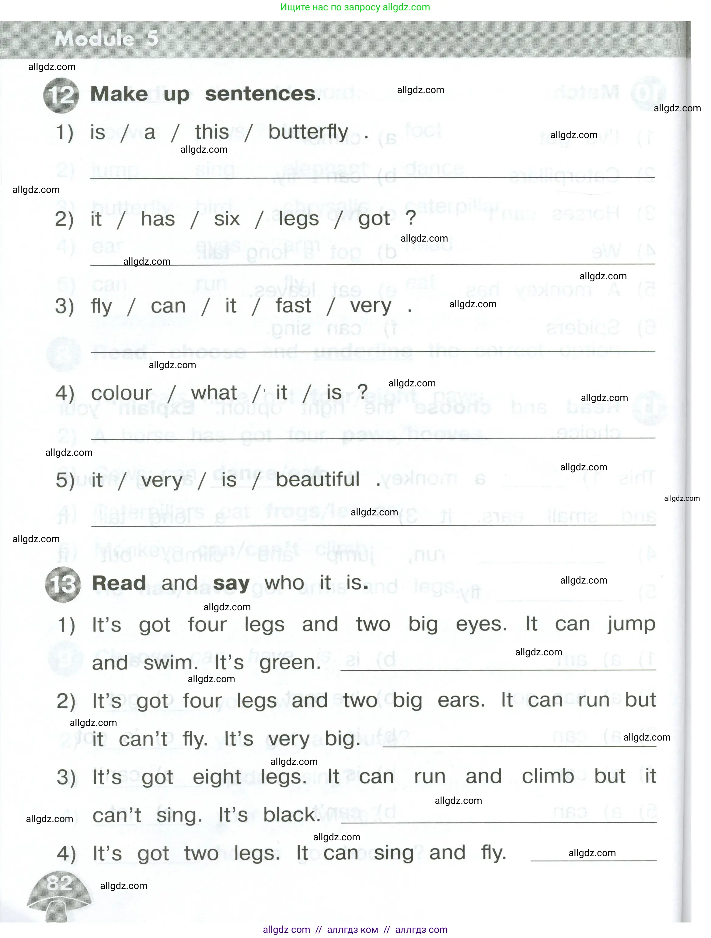 Английский язык (english), 2 класс Сборник упражнений, автор: Котова Марина Петровна, издательство Просвещение, Москва, 2023, белого цвета, страница 82