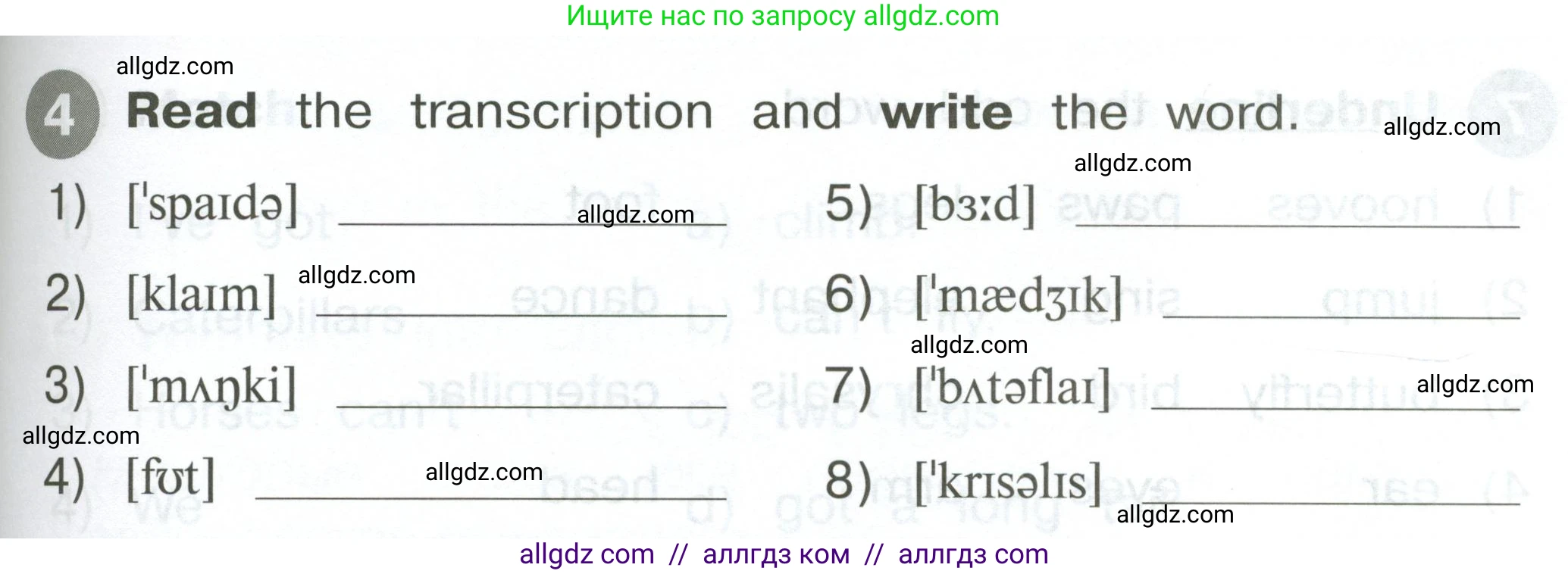 Английский язык (english), 2 класс Сборник упражнений, автор: Котова Марина Петровна, издательство Просвещение, Москва, 2023, белого цвета, страница 79, номер 4, Условие