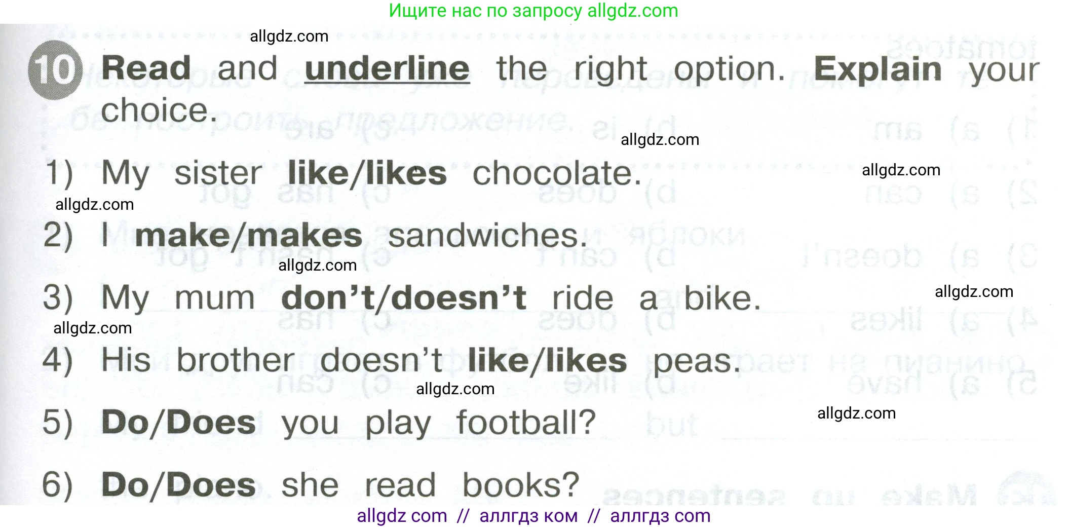 Английский язык (english), 2 класс Сборник упражнений, автор: Котова Марина Петровна, издательство Просвещение, Москва, 2023, белого цвета, страница 91, номер 10, Условие