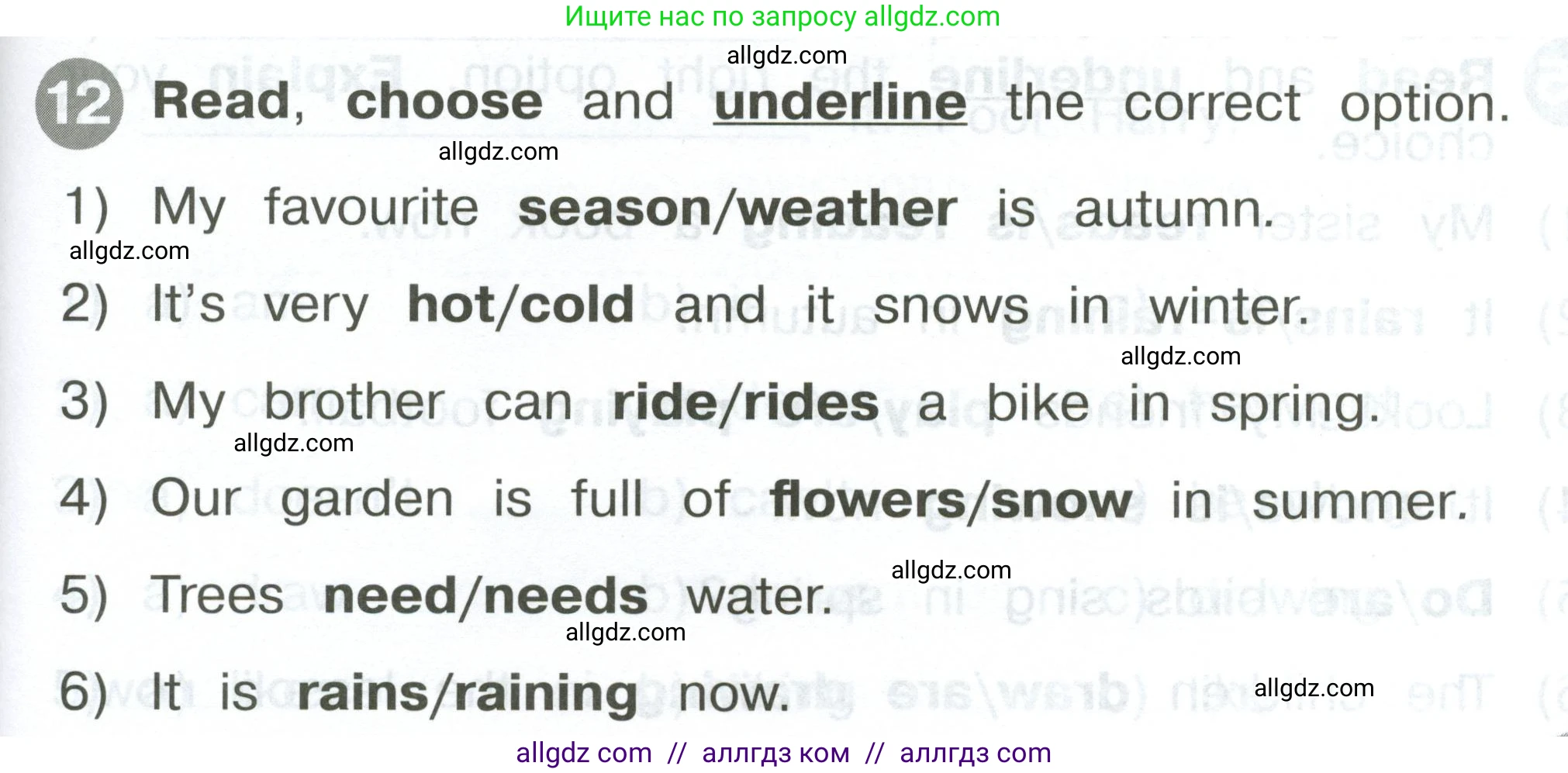 Английский язык (english), 2 класс Сборник упражнений, автор: Котова Марина Петровна, издательство Просвещение, Москва, 2023, белого цвета, страница 103, номер 12, Условие