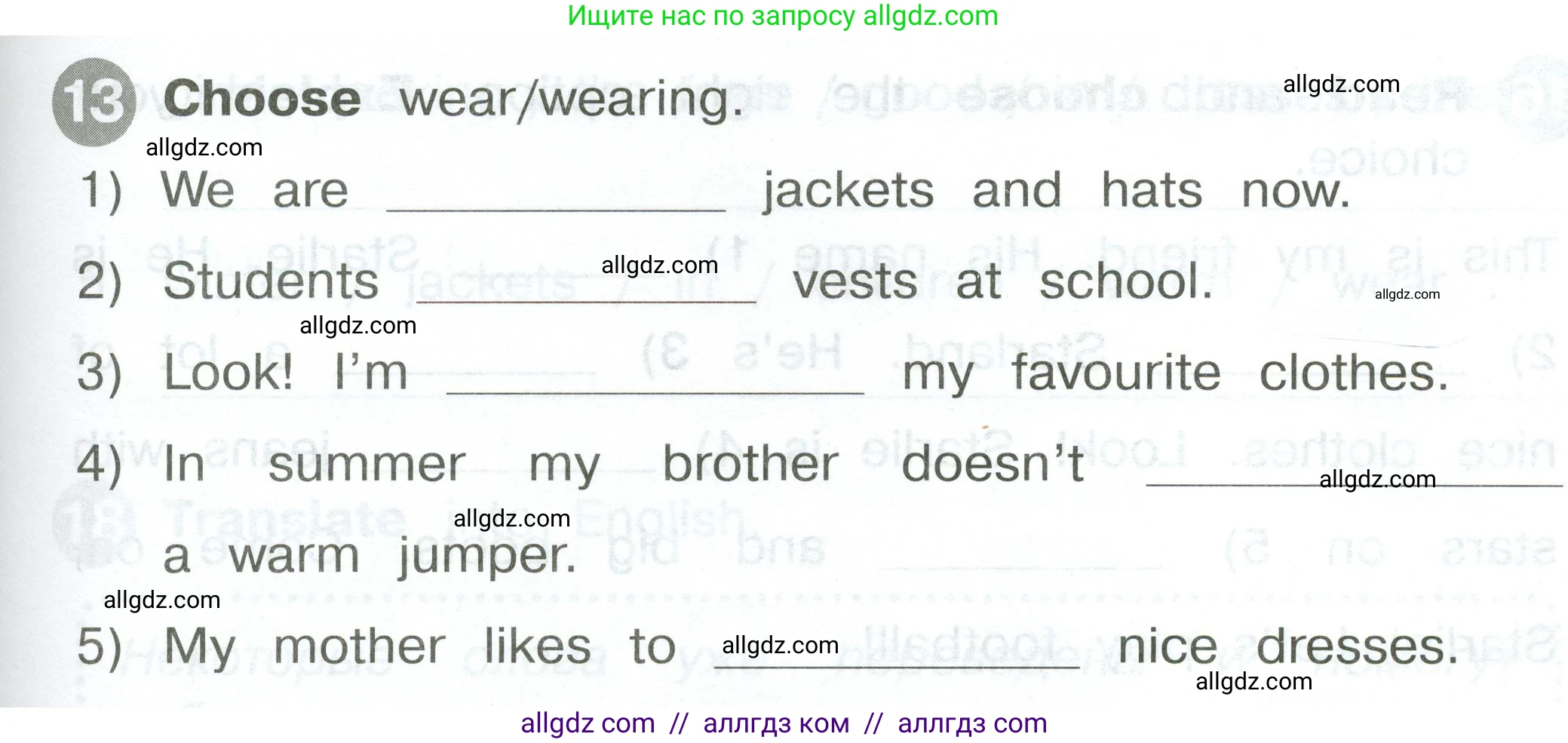 Английский язык (english), 2 класс Сборник упражнений, автор: Котова Марина Петровна, издательство Просвещение, Москва, 2023, белого цвета, страница 117, номер 13, Условие