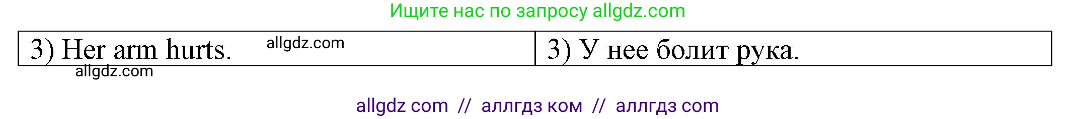 Английский язык (english), 2 класс Сборник упражнений, автор: Котова Марина Петровна, издательство Просвещение, Москва, 2023, белого цвета, страница 60, номер 3, Решение (продолжение 2)