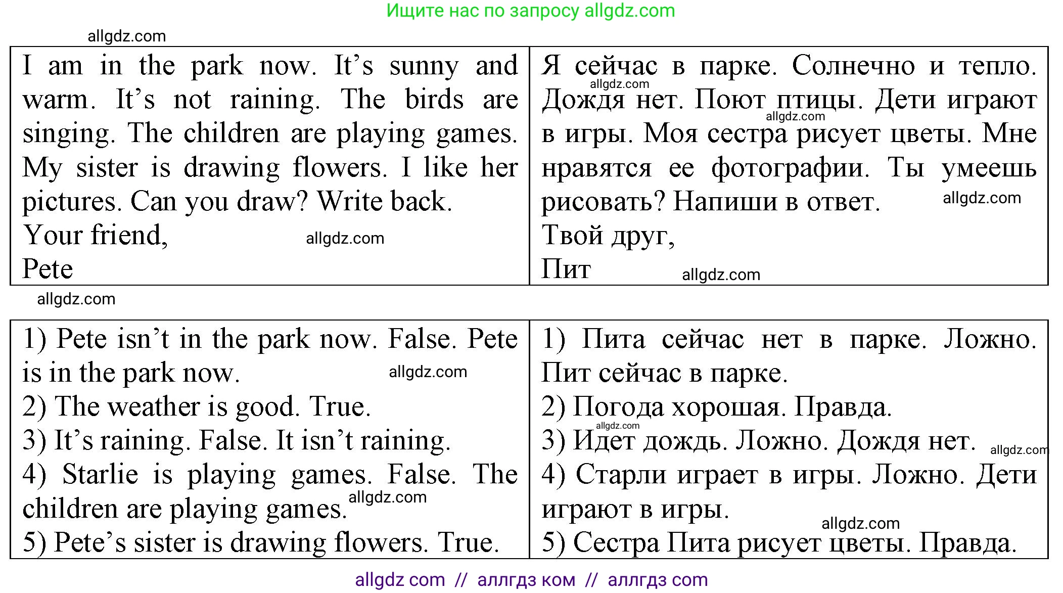 Английский язык (english), 2 класс Сборник упражнений, автор: Котова Марина Петровна, издательство Просвещение, Москва, 2023, белого цвета, страница 109, номер 24, Решение (продолжение 2)