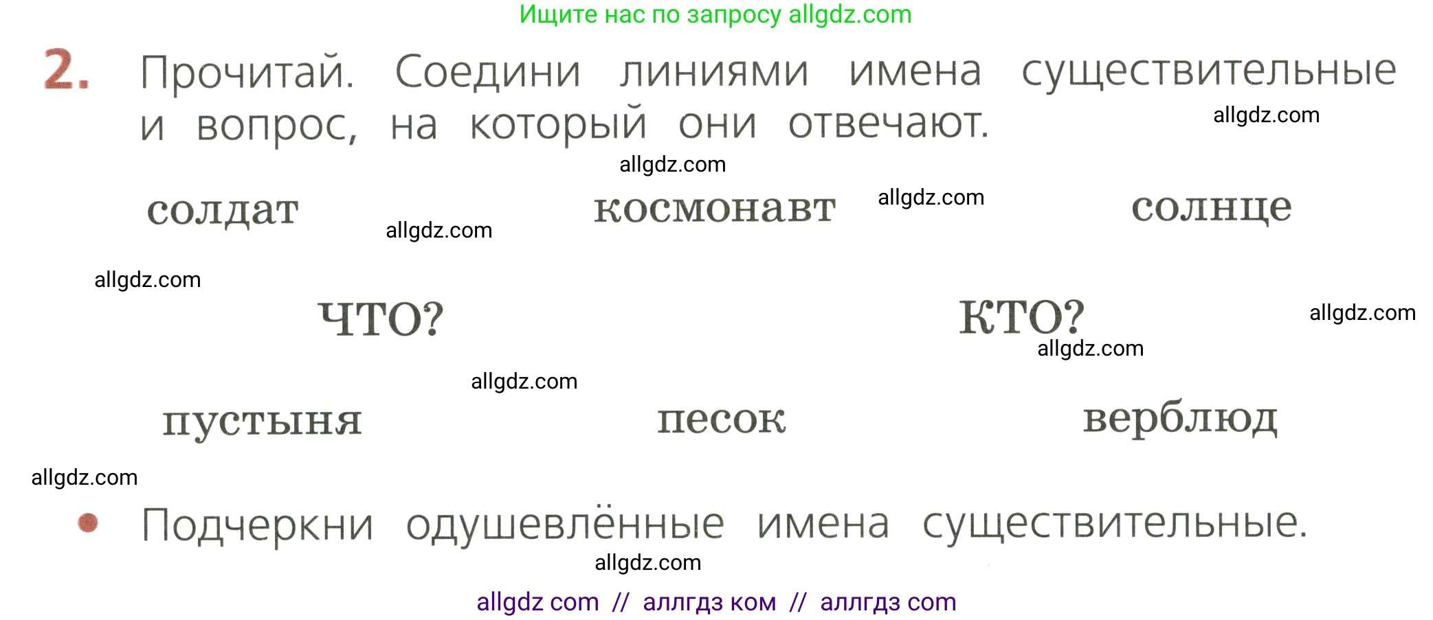 Русский язык, 2 класс Тетрадь учебных достижений, автор: Канакина Валентина Павловна, издательство Просвещение, Москва, 2023, белого цвета, страница 56, номер 2, Условие