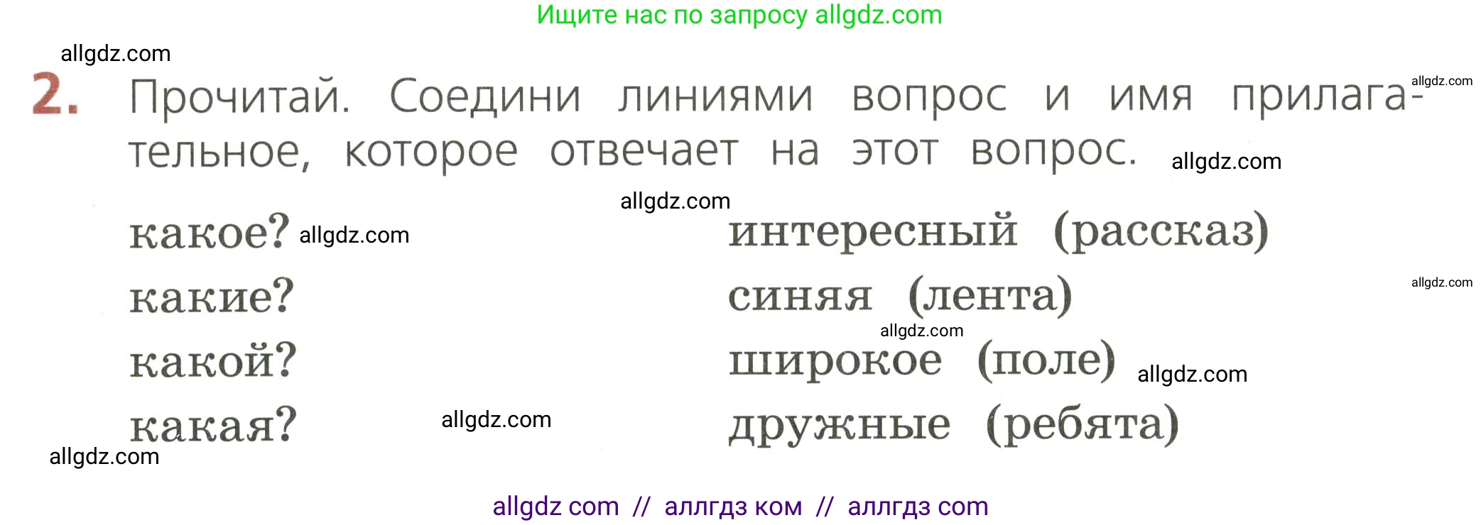 Русский язык, 2 класс Тетрадь учебных достижений, автор: Канакина Валентина Павловна, издательство Просвещение, Москва, 2023, белого цвета, страница 64, номер 2, Условие