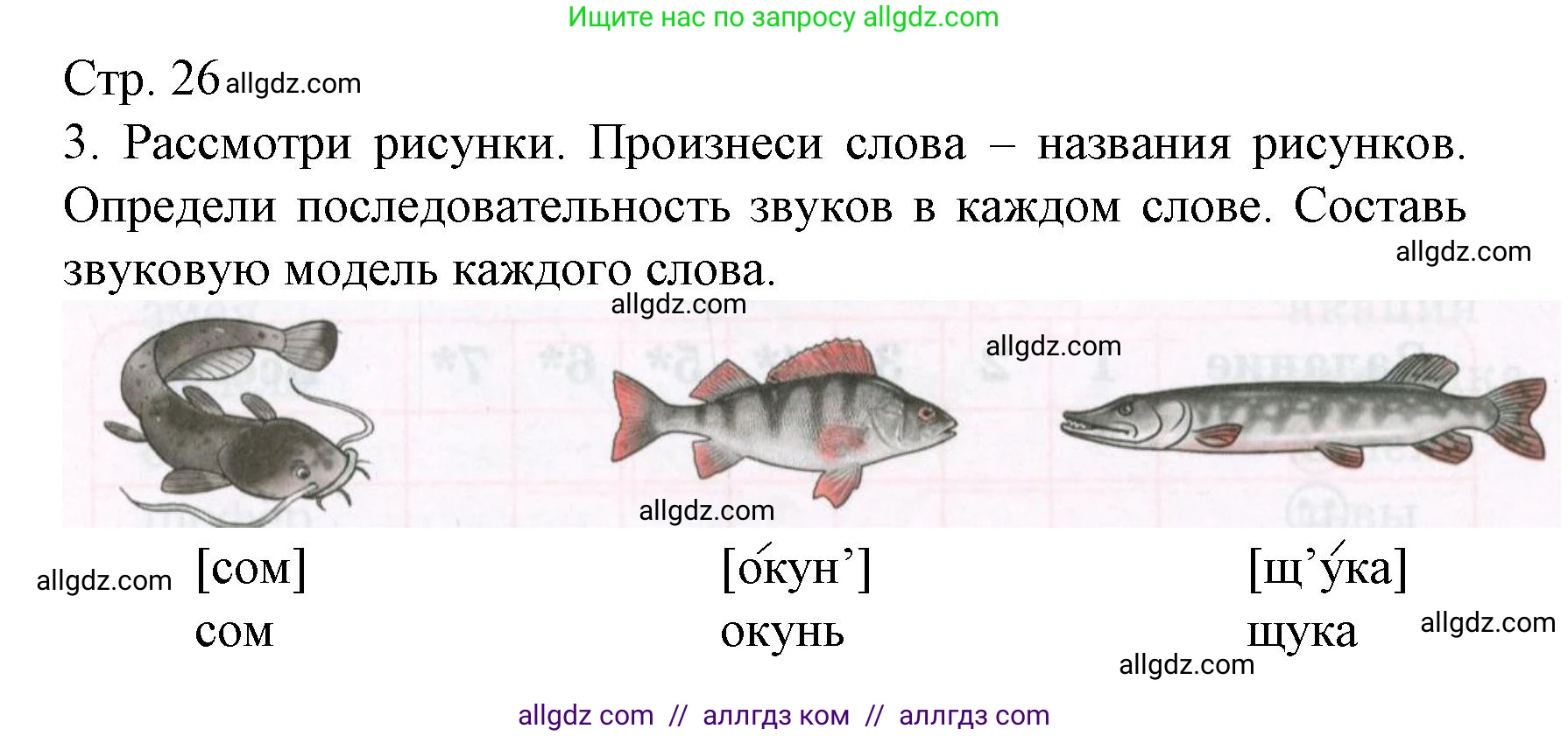 Русский язык, 2 класс Тетрадь учебных достижений, автор: Канакина Валентина Павловна, издательство Просвещение, Москва, 2023, белого цвета, страница 26, номер 3, Решение
