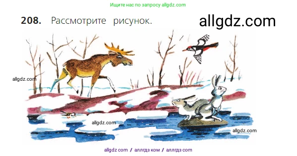 Русский язык, 2 класс Учебник, авторы: Канакина Валентина Павловна, Горецкий Всеслав Гаврилович, издательство Просвещение, Москва, 2023, белого цвета, Часть 2, страница 120, номер 208, Условие