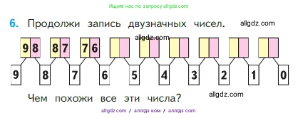 Математика, 2 класс Учебник, авторы: Моро Мария Игнатьевна, Бантова Мария Александровна, Бельтюкова Галина Васильевна, Волкова Светлана Ивановна, Степанова Светлана Вячеславовна, издательство Просвещение, Москва, 2023, белого цвета, Часть 1, страница 29, номер 6, Условие