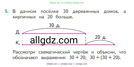 Математика, 2 класс Учебник, авторы: Моро Мария Игнатьевна, Бантова Мария Александровна, Бельтюкова Галина Васильевна, Волкова Светлана Ивановна, Степанова Светлана Вячеславовна, издательство Просвещение, Москва, 2023, белого цвета, Часть 1, страница 46, номер 5, Условие