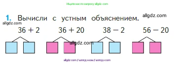 Математика, 2 класс Учебник, авторы: Моро Мария Игнатьевна, Бантова Мария Александровна, Бельтюкова Галина Васильевна, Волкова Светлана Ивановна, Степанова Светлана Вячеславовна, издательство Просвещение, Москва, 2023, белого цвета, Часть 1, страница 69, номер 1, Условие