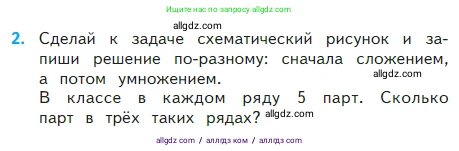 Математика, 2 класс Учебник, авторы: Моро Мария Игнатьевна, Бантова Мария Александровна, Бельтюкова Галина Васильевна, Волкова Светлана Ивановна, Степанова Светлана Вячеславовна, издательство Просвещение, Москва, 2023, белого цвета, Часть 2, страница 25, номер 2, Условие