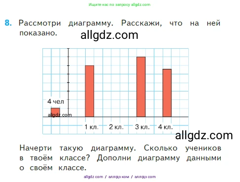 Математика, 2 класс Учебник, авторы: Моро Мария Игнатьевна, Бантова Мария Александровна, Бельтюкова Галина Васильевна, Волкова Светлана Ивановна, Степанова Светлана Вячеславовна, издательство Просвещение, Москва, 2023, белого цвета, Часть 2, страница 72, номер 8, Условие