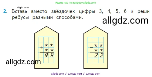 Математика, 2 класс Учебник, авторы: Моро Мария Игнатьевна, Бантова Мария Александровна, Бельтюкова Галина Васильевна, Волкова Светлана Ивановна, Степанова Светлана Вячеславовна, издательство Просвещение, Москва, 2023, белого цвета, Часть 2, страница 86, номер 2, Условие