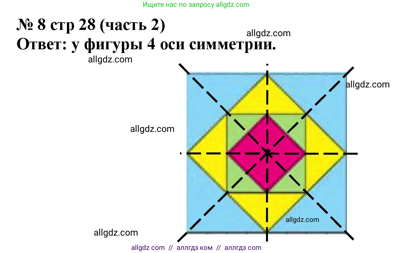 Математика, 2 класс Учебник, авторы: Моро Мария Игнатьевна, Бантова Мария Александровна, Бельтюкова Галина Васильевна, Волкова Светлана Ивановна, Степанова Светлана Вячеславовна, издательство Просвещение, Москва, 2023, белого цвета, Часть 2, страница 28, номер 8, Решение