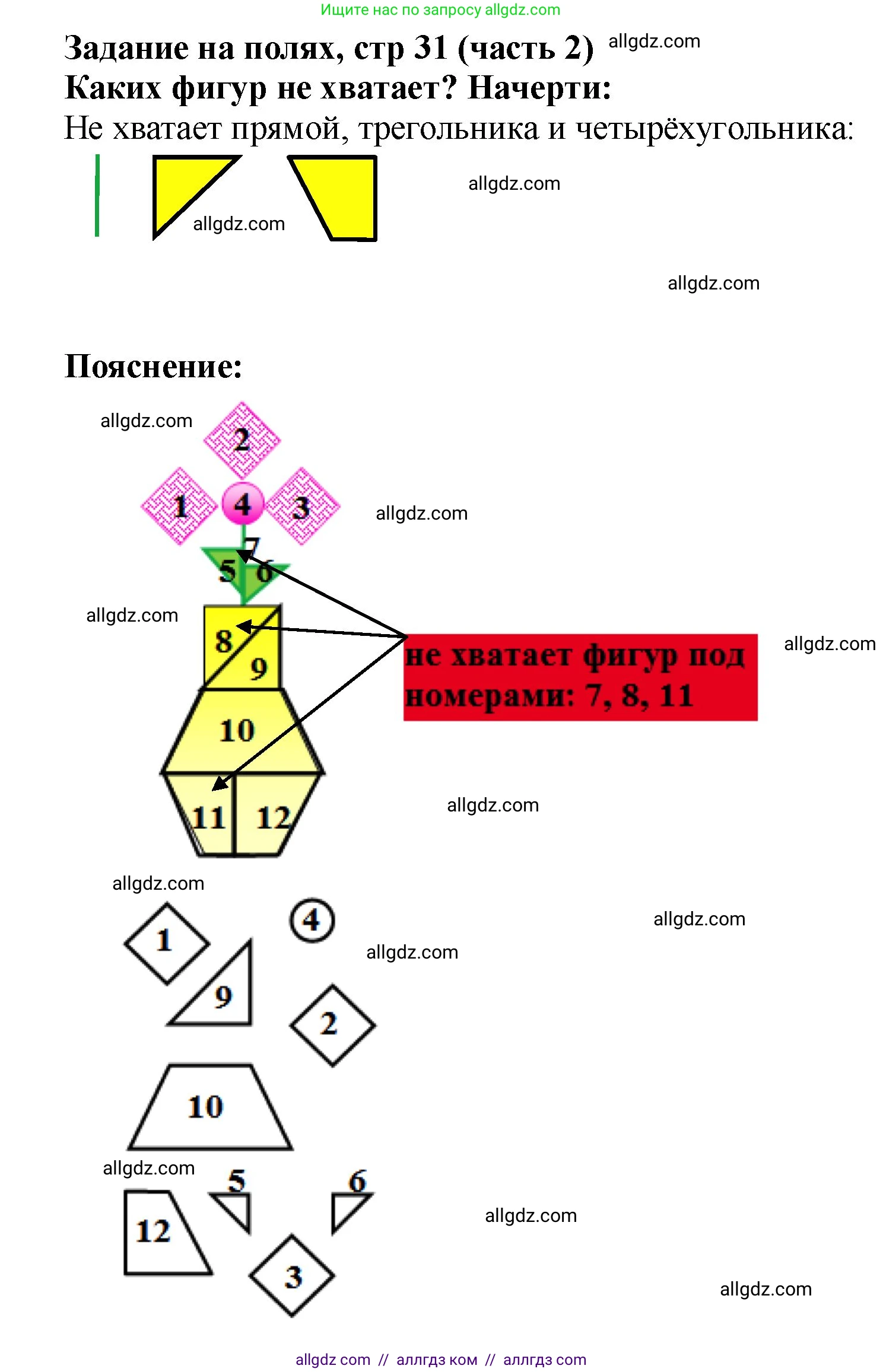 Математика, 2 класс Учебник, авторы: Моро Мария Игнатьевна, Бантова Мария Александровна, Бельтюкова Галина Васильевна, Волкова Светлана Ивановна, Степанова Светлана Вячеславовна, издательство Просвещение, Москва, 2023, белого цвета, Часть 2, страница 31, Решение