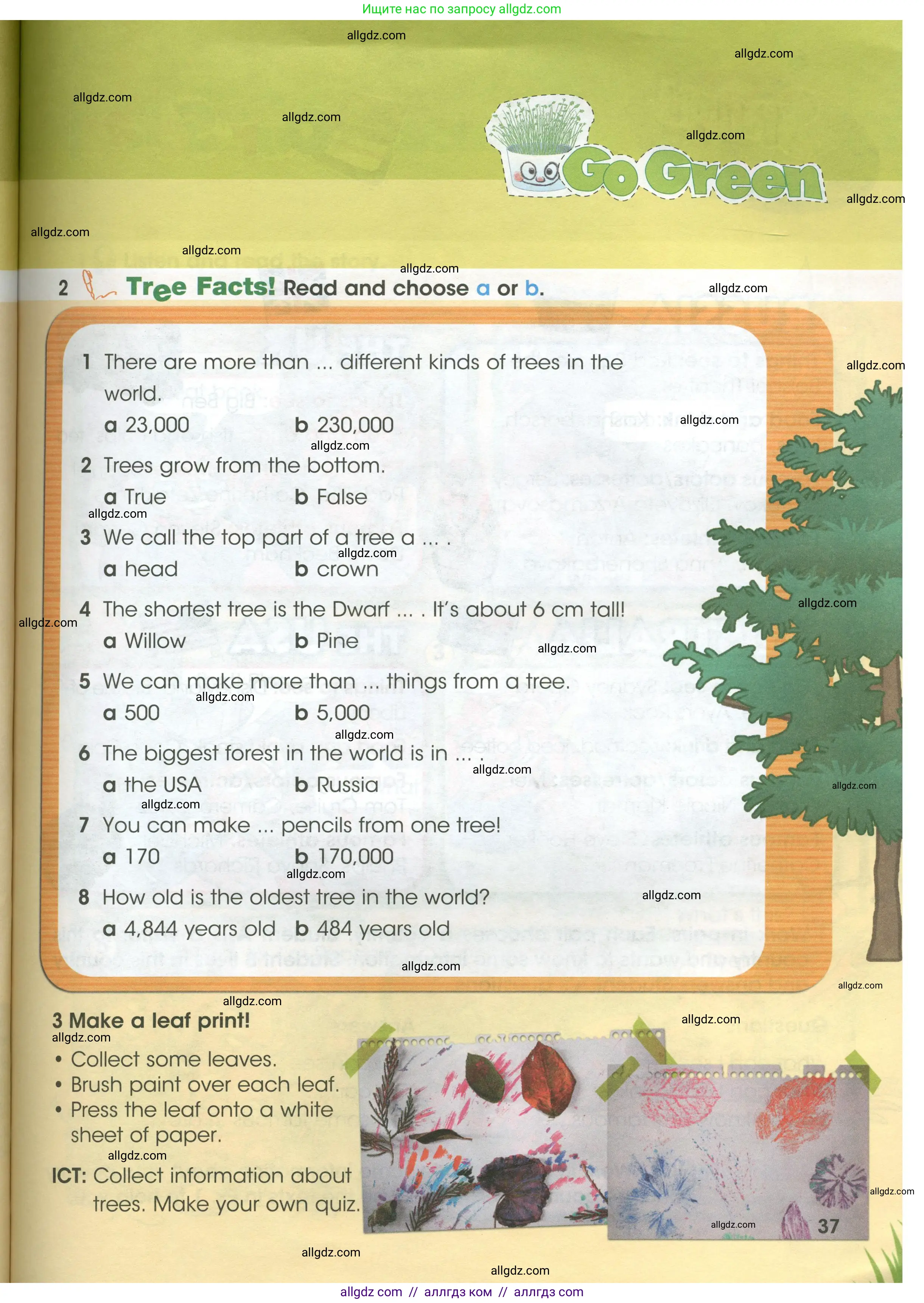 Английский язык (english), 3 класс Учебник (Student's book), авторы: Баранова Ксения Михайловна (Baranova Ksenia), Дули Дженни (Dooley Jenny), Копылова Виктория Викторовна (Kopylova Victoria), Мильруд Радислав Петрович (Millrood Radislav), Эванс Вирджиния (Evans Virginia), издательство Просвещение, Москва, 2023, зелёного цвета, Часть ( Part) 1, страница 37