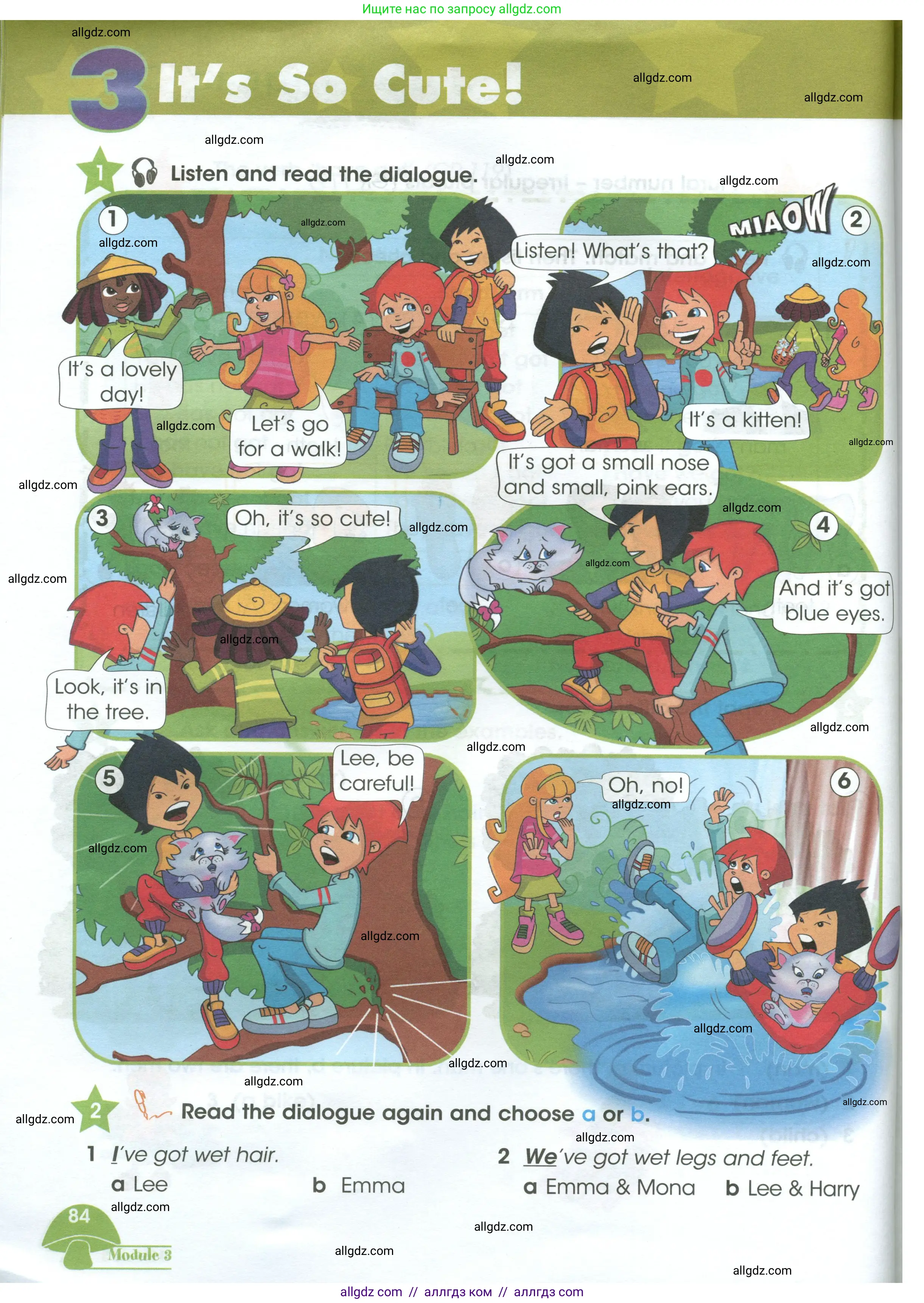 Английский язык (english), 3 класс Учебник (Student's book), авторы: Баранова Ксения Михайловна (Baranova Ksenia), Дули Дженни (Dooley Jenny), Копылова Виктория Викторовна (Kopylova Victoria), Мильруд Радислав Петрович (Millrood Radislav), Эванс Вирджиния (Evans Virginia), издательство Просвещение, Москва, 2023, зелёного цвета, Часть ( Part) 1, страница 84